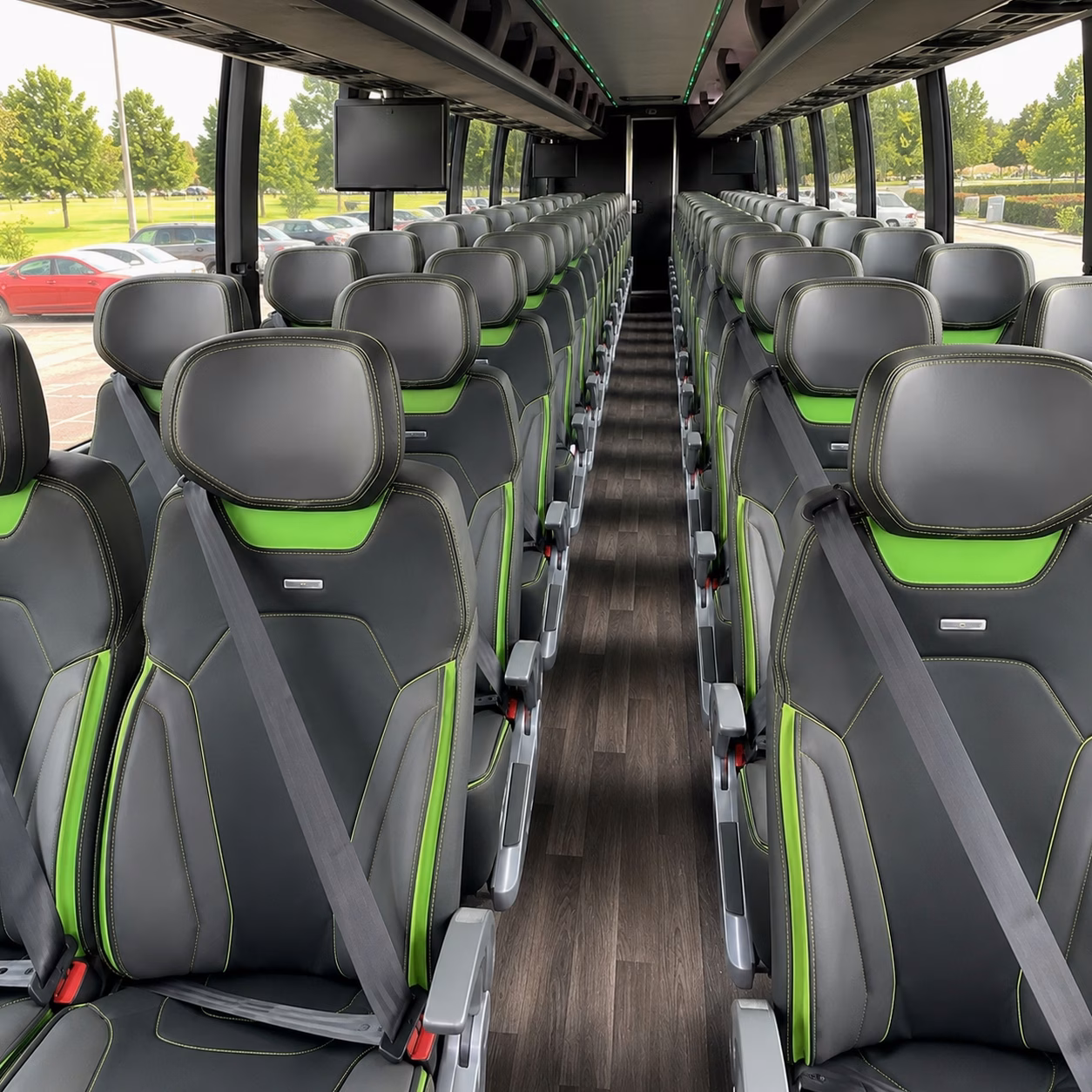 upland airport transfer charter bus rentals