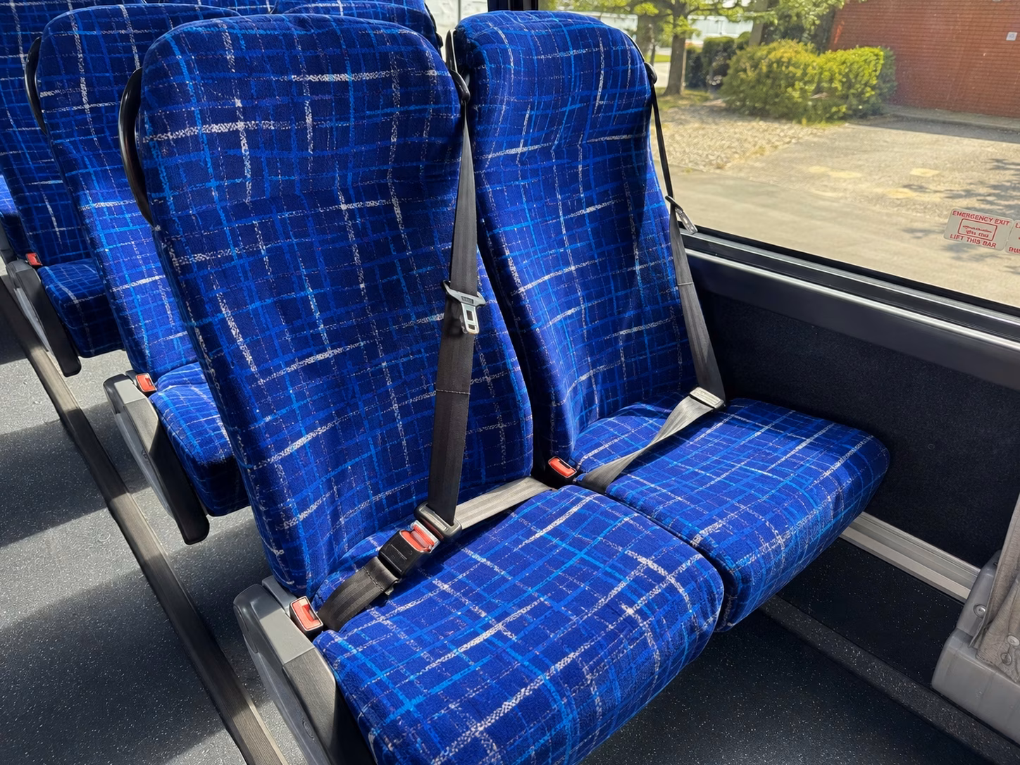 upland charter bus rental inside
