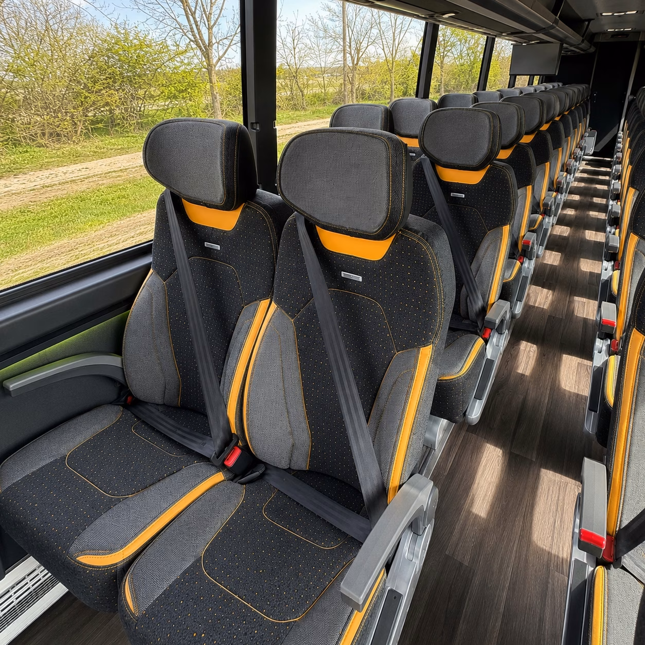 upland charter bus rentals for corporate events and offsites