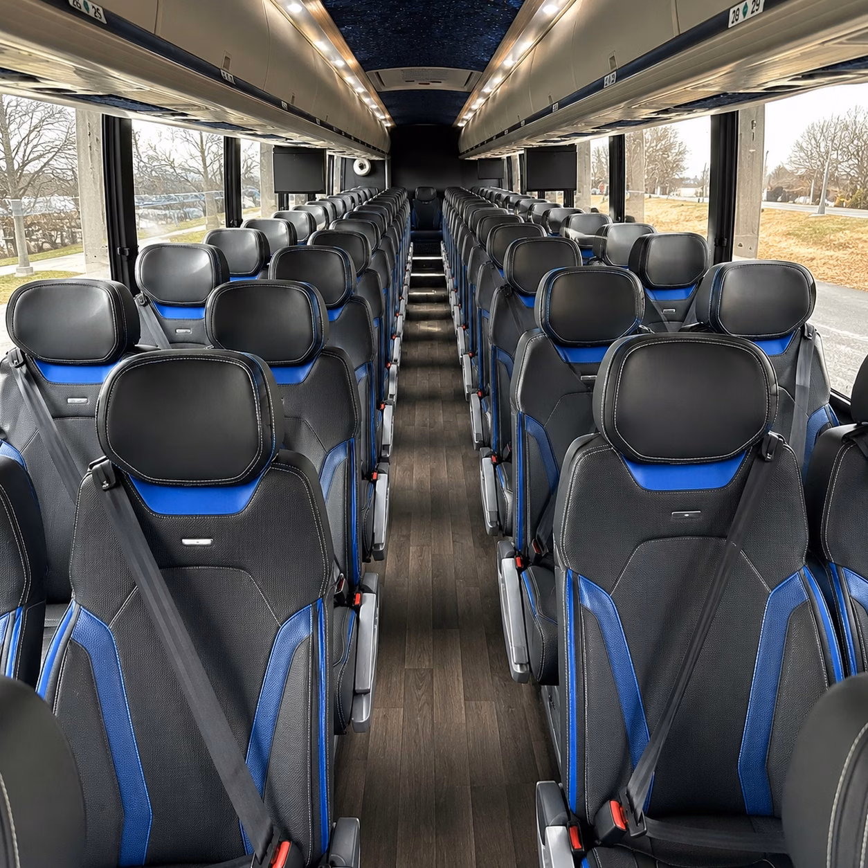 upland charter bus rentals to toyota arena concerts