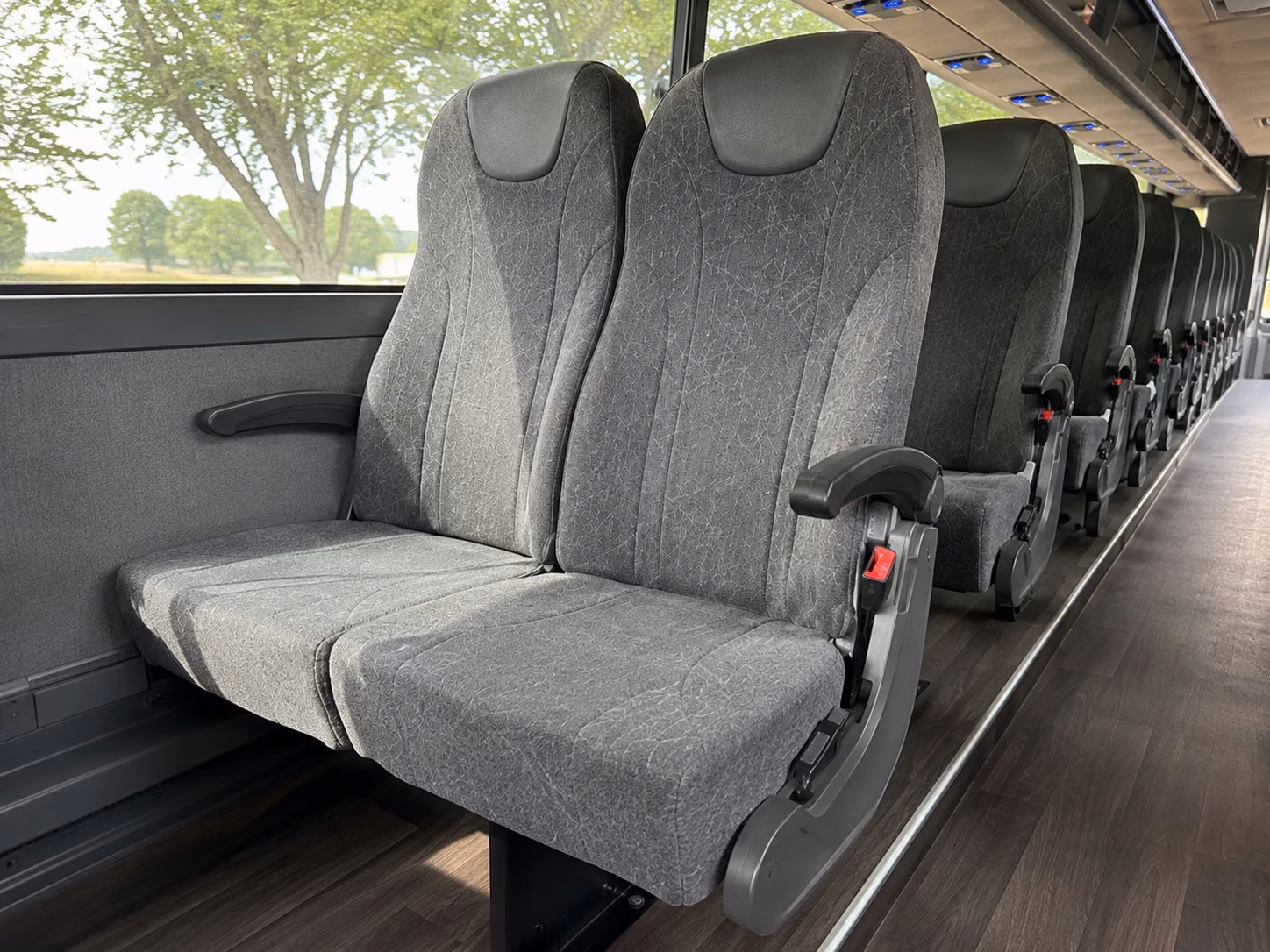 upland military charter bus rentals to march air reserve base