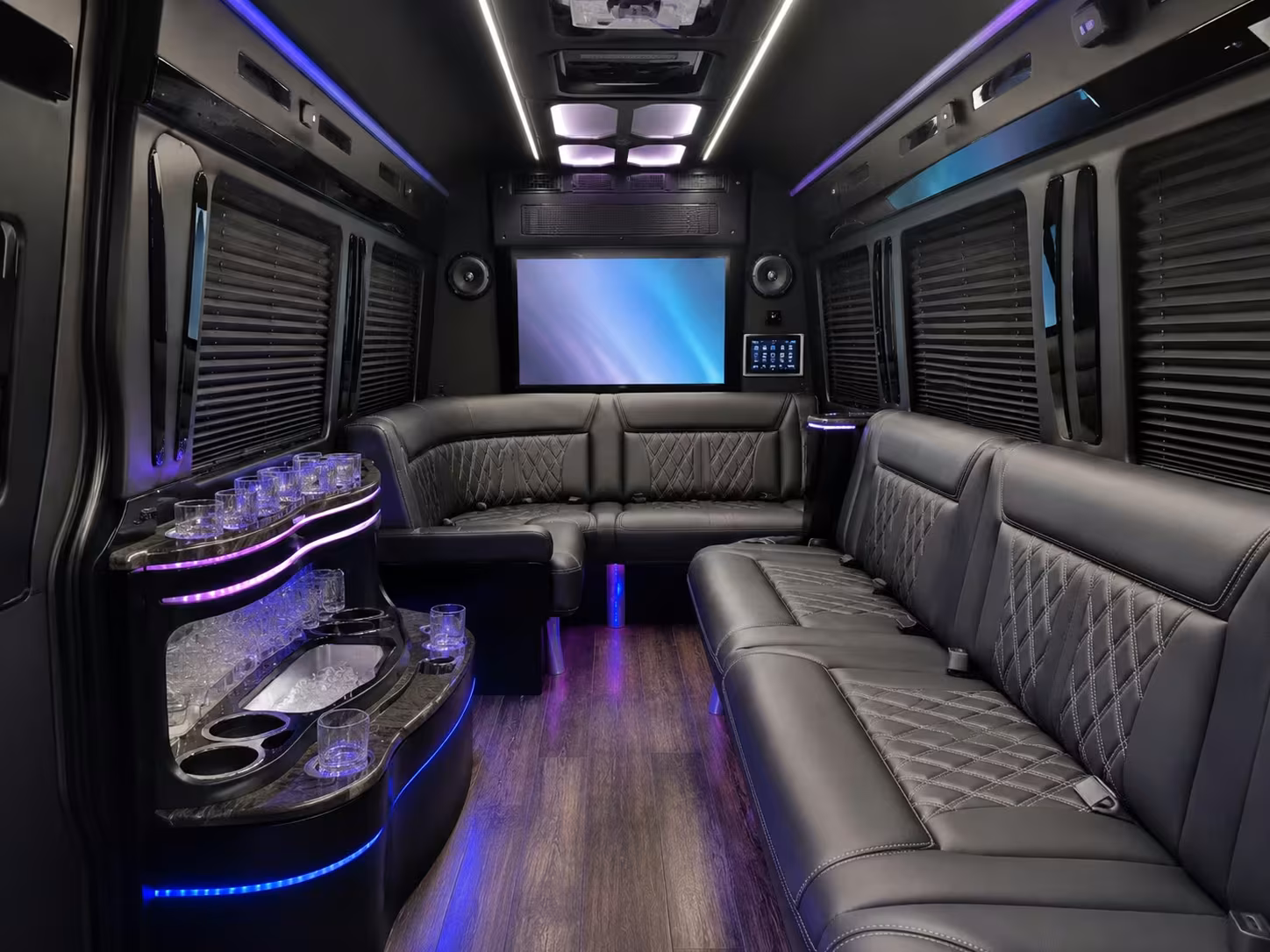 upland sprinter van rental with driver
